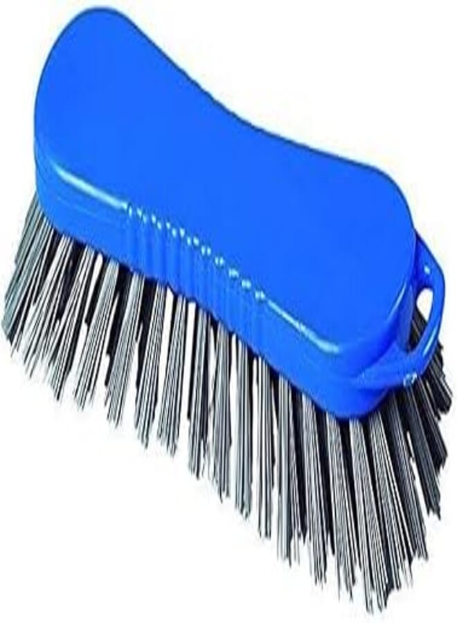 Maya Stiff Metal Detectable Hand Scrub Brush Blue ( 210 x 70 mm ) 75063