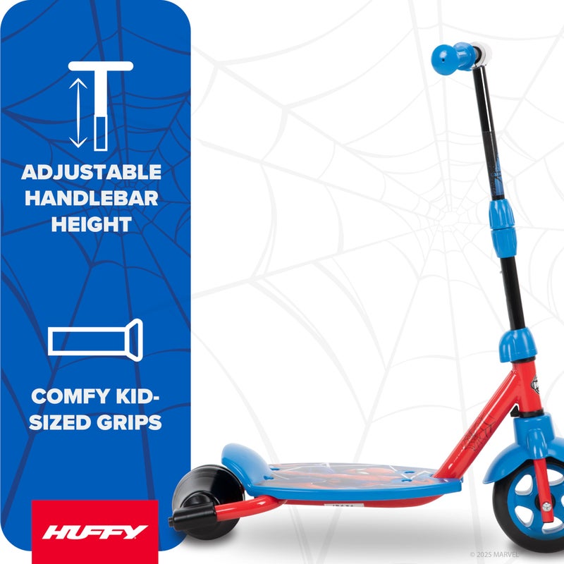 Huffy Marvel Spider-Man 3-2-Grow Convertible Preschool Scooter, Blue - Image 3
