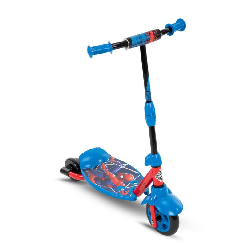 Huffy Marvel Spider-Man 3-2-Grow Convertible Preschool Scooter, Blue - Image 1