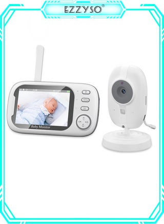 3.5inch LCD Display Wireless Babies Video Monitor 2 Way Talk With Night Vision Temperature Monitoring - pzsku/Z00E03C250DC143D3F50AZ/45/_/1728551754/2d9c5489-db93-4bd6-bbf7-b45d03c1ec88