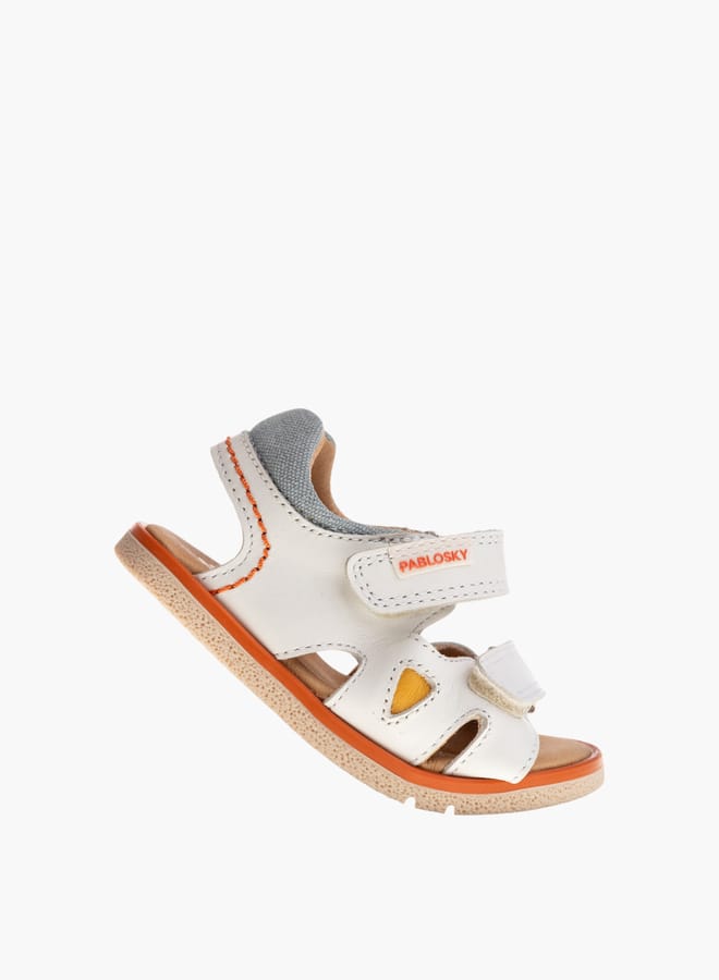 Pablosky Boys Strap Sandals With Hook And Loop Closure  - Image 5