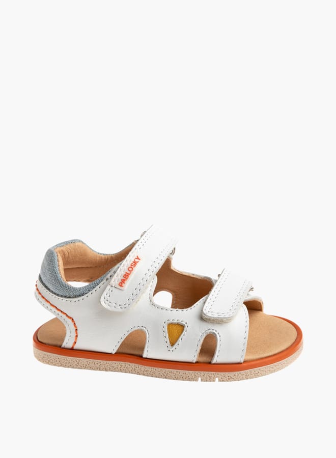 Pablosky Boys Strap Sandals With Hook And Loop Closure  - Image 2