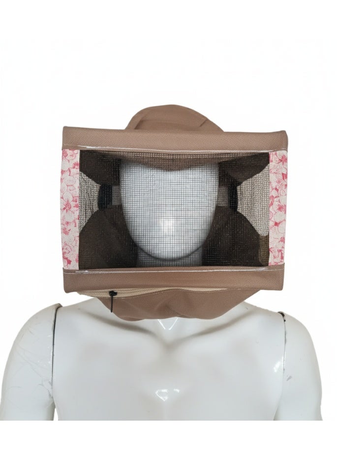 ALRAHEEQ HONEY TRADING Beekeeping Protective Face Veil with Durable Fabric and Ventilated Mesh - Image 1