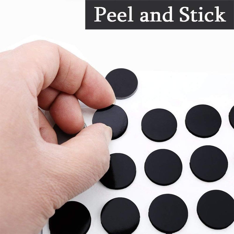 HOUSE AGAIN Round Magnets with Adhesive Backing, Adhesive Magnets for Crafts, Small Sticky Magnetic Dots for DIY Projects, Hanging & Organizing Light Objects, 100 Pcs 20x2mm - Image 4