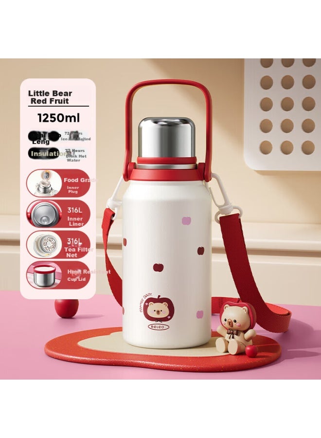 Relea Insulated Mug, Large Capacity For Women And Men, 316l Stainless Steel Water Bottle, Tea Cup For Children And Students, New Year Gift - Image 1