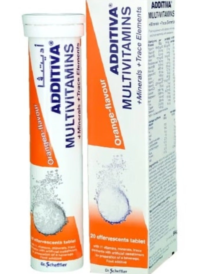 Multivitamin + Minerals + Trace Elements Effervescent Tablets (Pack of 20)