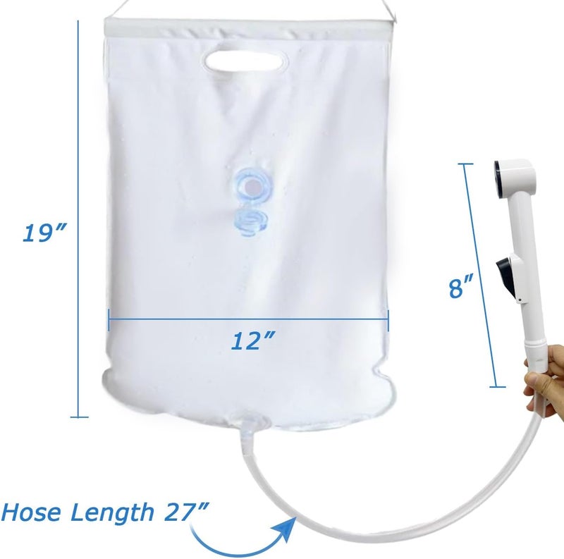 SunMelt Shampoo Sprinkler Water Bag - Portable Hair Washing Station for Disabled Elderly Bed Easy, Bedridden, Outdoor Camping Hiking, 2.5 GL Capacity, Set of 1 - Image 2