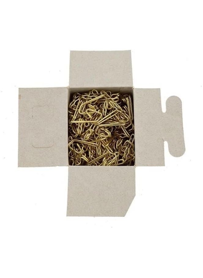 Metal curtain hooks for curtain hanging tape add a pleated look to your window curtain. - Image 3