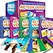 QUOKKA 260 Action Verbs Flash Cards for Speech Therapy Materials ESL Teaching Educational Vocabulary Builder with Realistic Images for Kids Adults Picture Cards for Speech and Cognitive Learning - Image 3