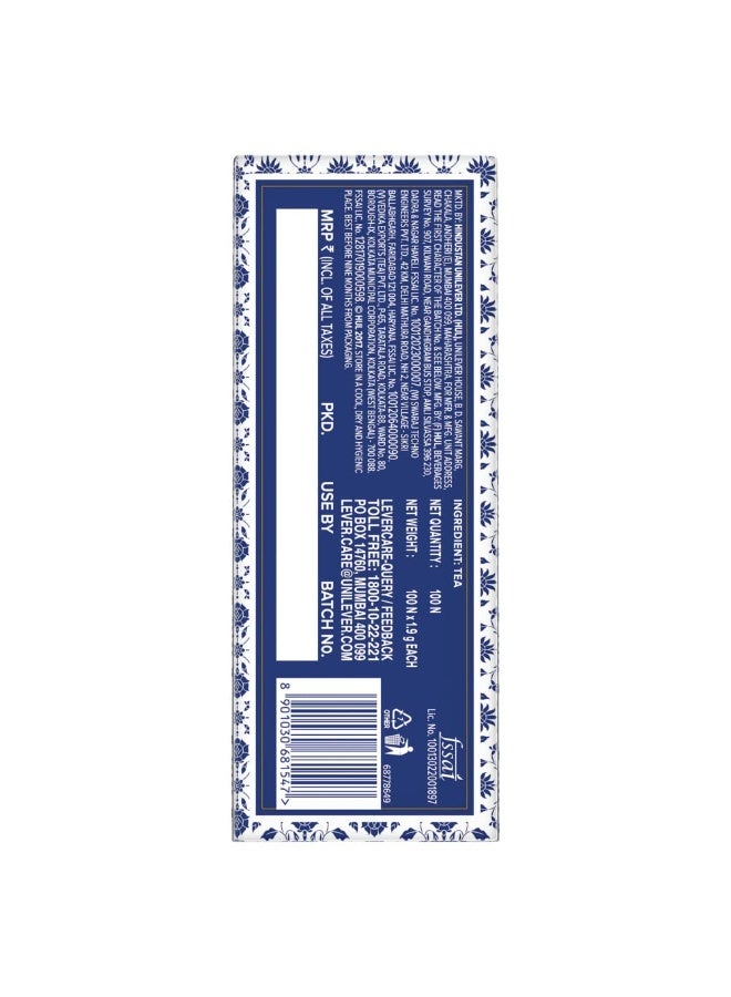 تاج محل أكياس شاي 100 قطعة | شاي غني ومذاق - شاي أوراق فاخر - Image 2