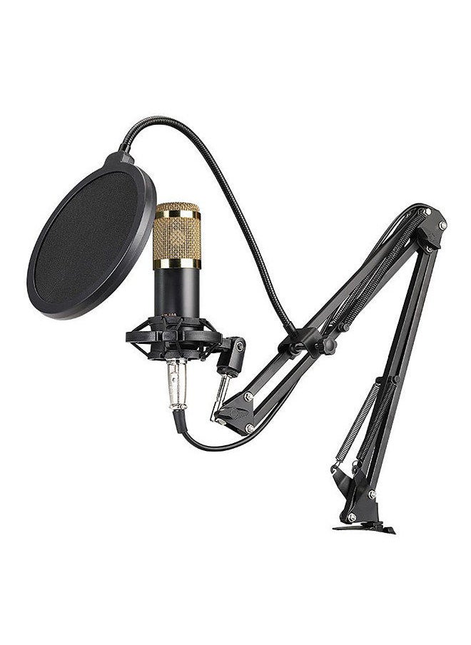 Sound Card & Microphone Set V8 Plus Soundcard BM800 Condenser Microphone for Live Broadcasting Recording Karaoke