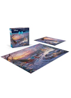 Ceaco Ceaco - Thomas Kinkade - Disney - Holiday - Cinderella Bringing Home The Tree - 1000 Piece Jigsaw Puzzle  - Image 5