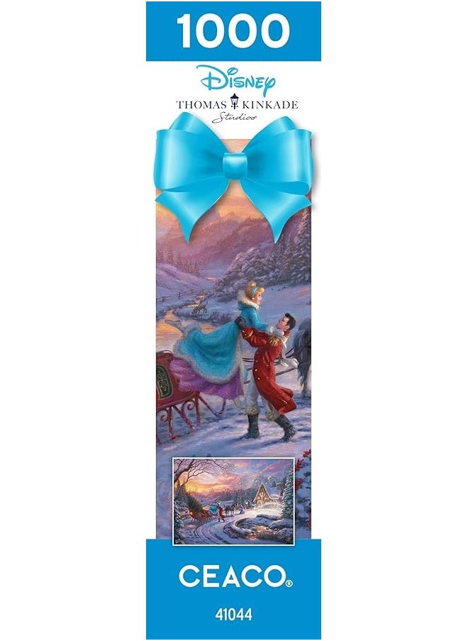 Ceaco Ceaco - Thomas Kinkade - Disney - Holiday - Cinderella Bringing Home The Tree - 1000 Piece Jigsaw Puzzle  - Image 2