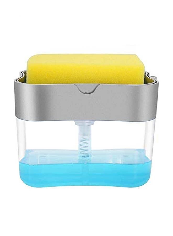 Soap Pump Dispenser And Sponge Holder For Kitchen Assorted  - Image 1