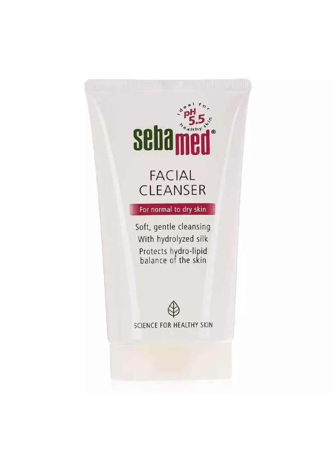 Sebamed غسول وجه سيباميد للبشرة العادية، 150 مل - Image 1