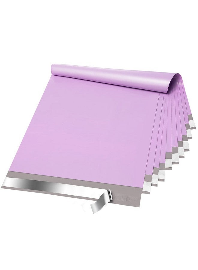 Fuxury Poly Mailers 14.5X19 Inch 100 Pcs, Waterproof Shipping Bags For Clothing, Strong Adhensive Shipping Envelopes For Small Business Suppliers, Self Seal Mailers Poly Bags Mailing Envelopes Purple - Image 1