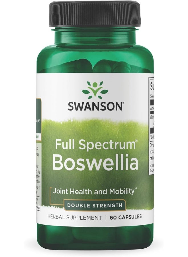 SWANSON Swanson Full Spectrum Boswellia 800 Mg 60 Capsules  - Image 1