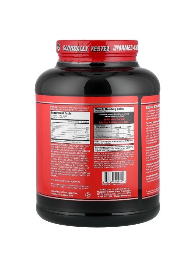 MuscleMeds, Carnivor, Hydrolyzed Beef Protein Isolate, Chocolate, 4.19 lbs (1898.4 g) - Image 2
