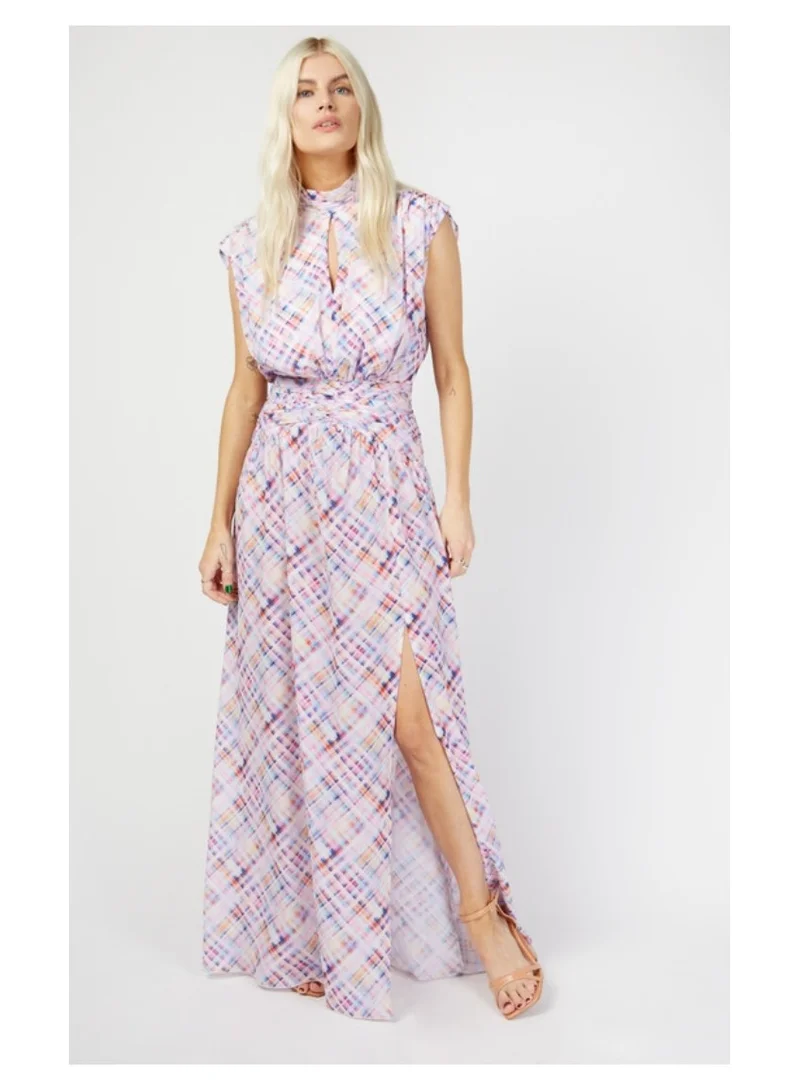 Little Mistress Little Mistress Multi Check Maxi