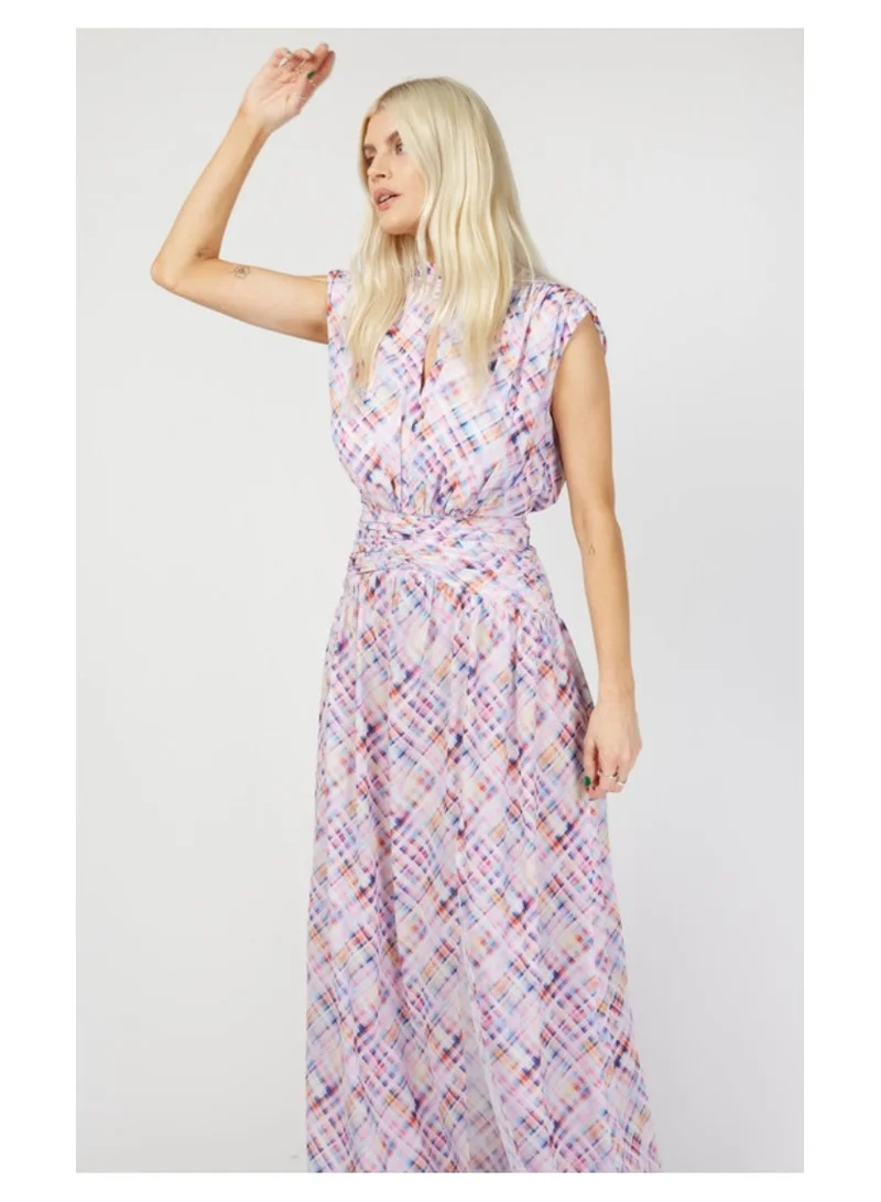 Little Mistress Little Mistress Multi Check Maxi