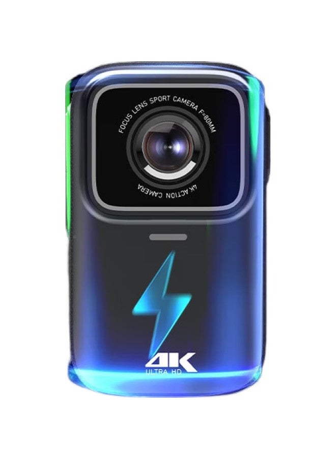 Mountain Dog Shangou G11 Thumb Action Camera, 4K Hd Anti-Shake Motorcycle Dash Cam, Non-360 Panoramic Camera, Bicycle Helmet Riding Vlog Gadget, Small Camera - Image 2