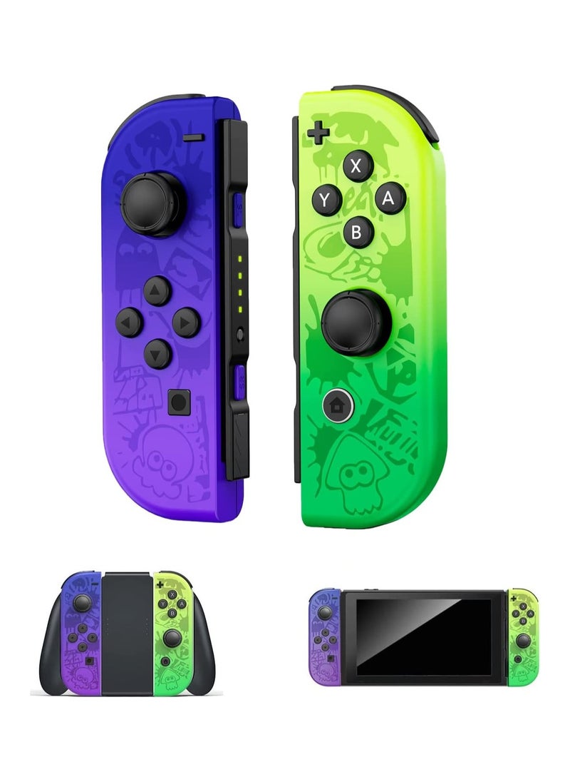 Generic Joy Cons Wireless Controller for Nintendo Switch, L/R Controllers Replacement Compatible with Nintendo Switch/Lite/OLED, Joystick with Wake-up/Screenshot/Dual Vibration/Motion Control Function  - Image 2