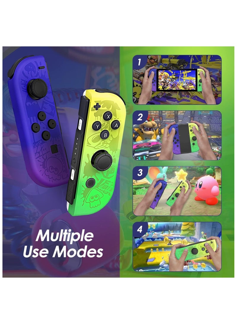 Generic Joy Cons Wireless Controller for Nintendo Switch, L/R Controllers Replacement Compatible with Nintendo Switch/Lite/OLED, Joystick with Wake-up/Screenshot/Dual Vibration/Motion Control Function  - Image 3