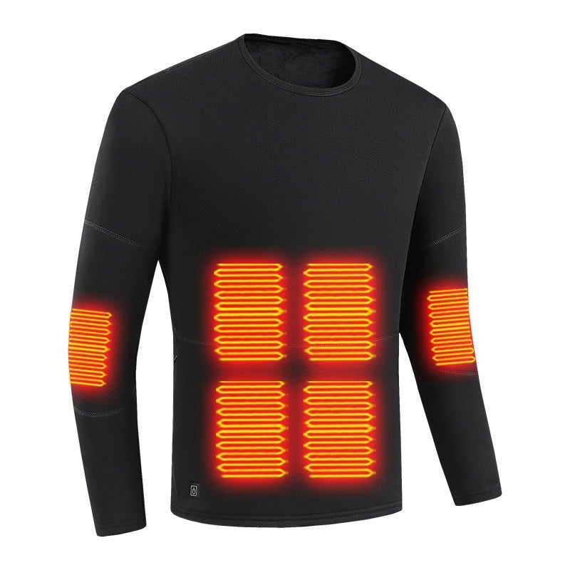 Heating Full Body Warm Winter Usb Power Supply Electric Heating Suit Men'S And Women'S Underwear In Zone 28 - Image 1