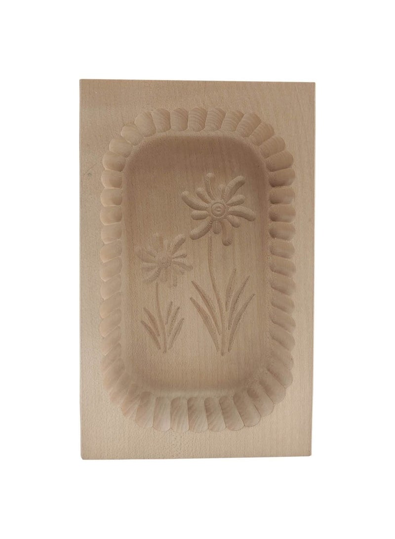 Milky 400g Wood Butter Mould - Image 2
