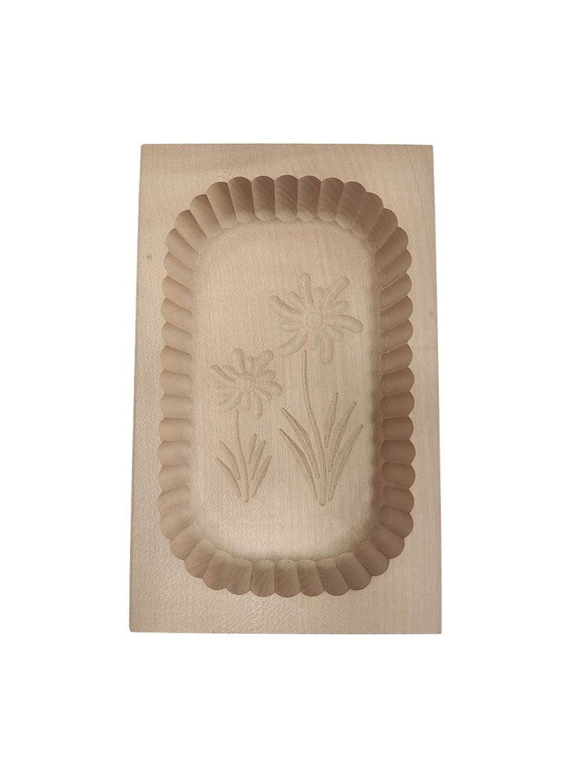 Milky 400g Wood Butter Mould - Image 3
