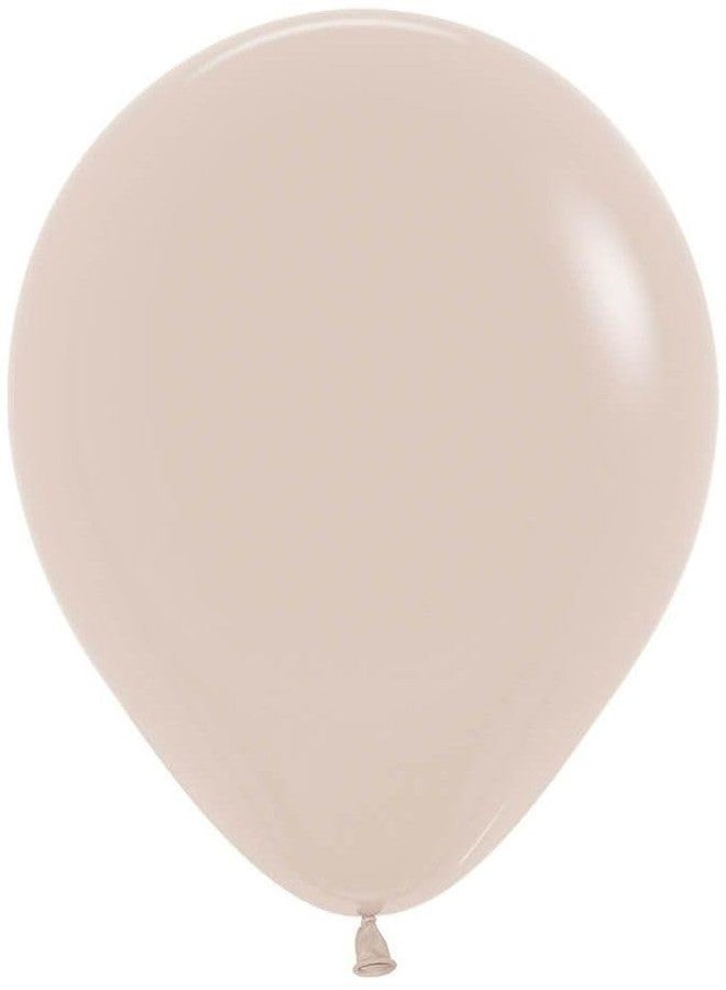 SEMPERTEX 11" Fashion White Sand Sempertex Balloons (50 Count) (White Sand) - Image 2