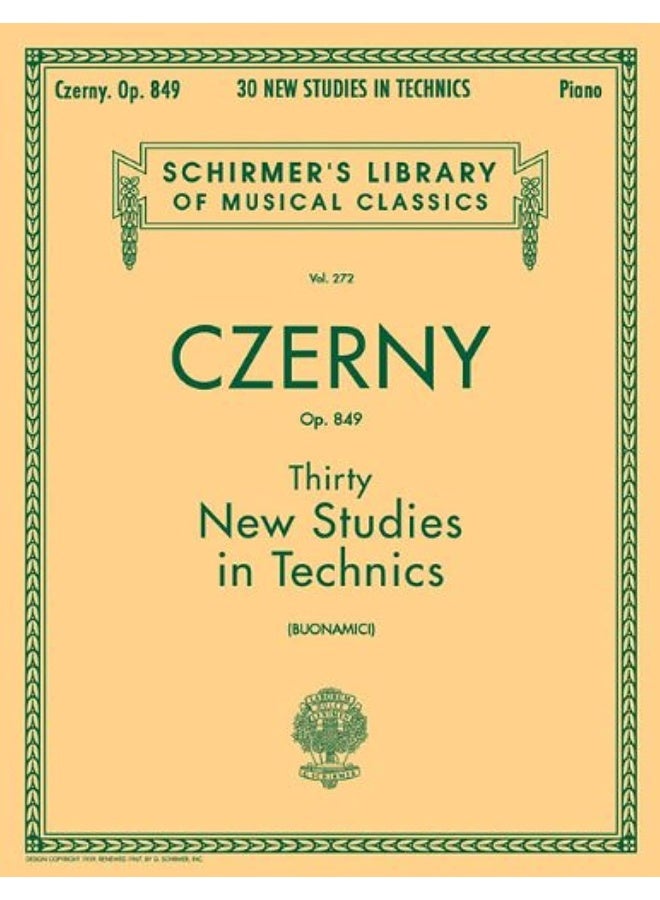 Thirty New Studies in Technics, Op. 849 - Image 1