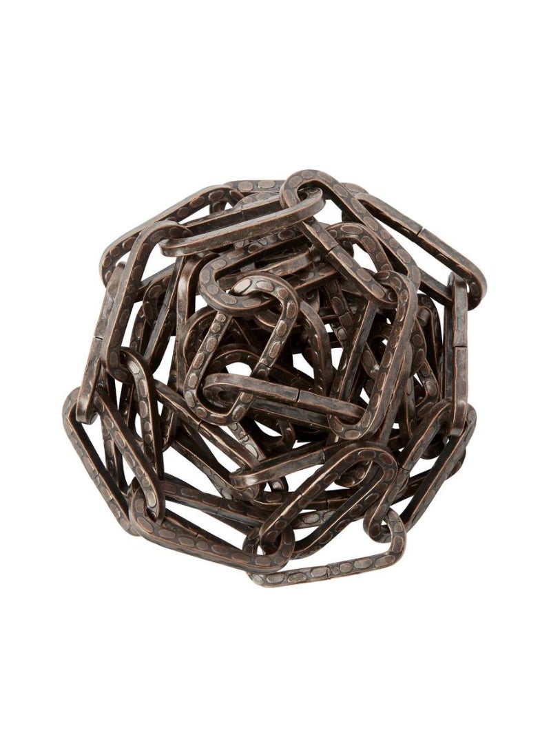 ACE Diall Bronze-Effect Steel Decorative Signalling Chain 3mm x 1.5m 