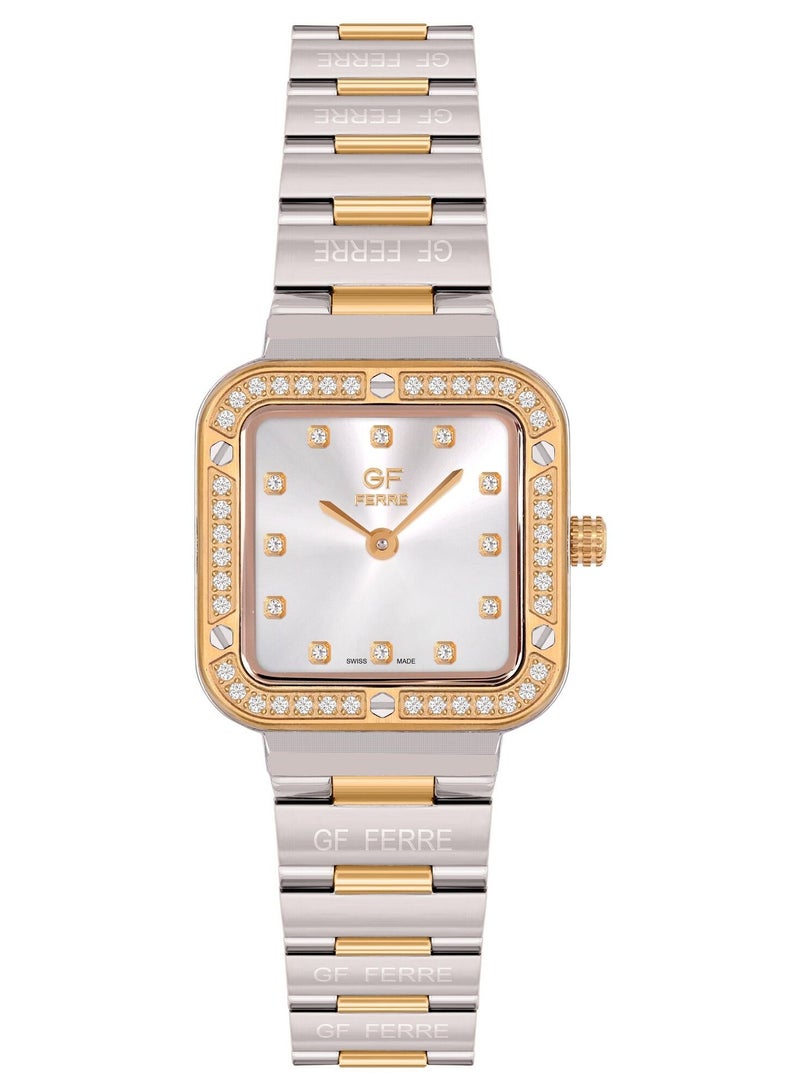 جي اف فيرري نسائية صناعة سويسرية موديل GFTTGP8082L - Image 1