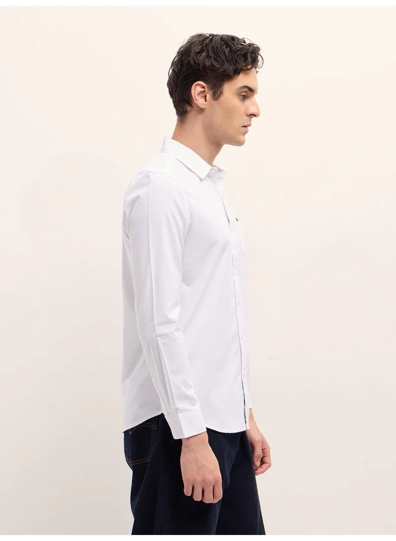 THE BEAR HOUSE  Men’s Shirt for Office, Casual & Party Wear | Comfortable Long Sleeve Shirt with Classic Collar, Button Closure & Versatile Stylish Look for Men | Best Price UAE