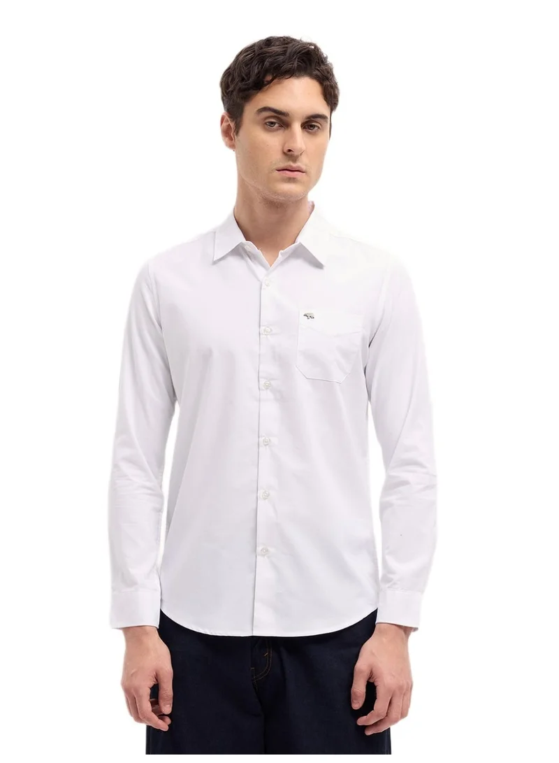 THE BEAR HOUSE  Men’s Shirt for Office, Casual & Party Wear | Comfortable Long Sleeve Shirt with Classic Collar, Button Closure & Versatile Stylish Look for Men | Best Price UAE