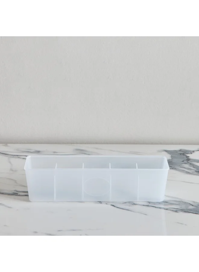 هوم بوكس منظم أدراج نحيف من عناية بخمسة أقسام ٣٠.٧ × ٨.٨ × ٧.٨ سم