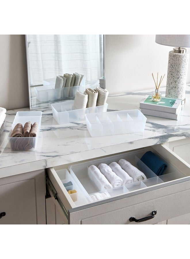 Home Box Inaya 5-Compartment Slim Drawer Organiser 30.7 x 8.8 x 7.8 cm  - Image 4