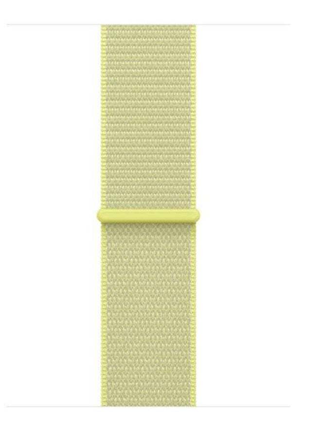 ابل  حزام رياضي نيون أصفر 42 مم - Image 1