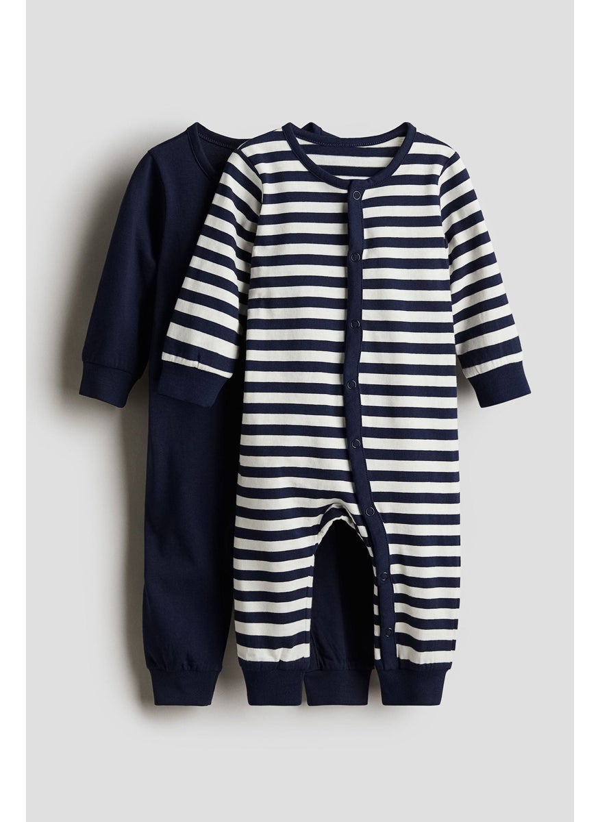 H&M 2-Pack Patterned Cotton Pyjamas  - Image 1