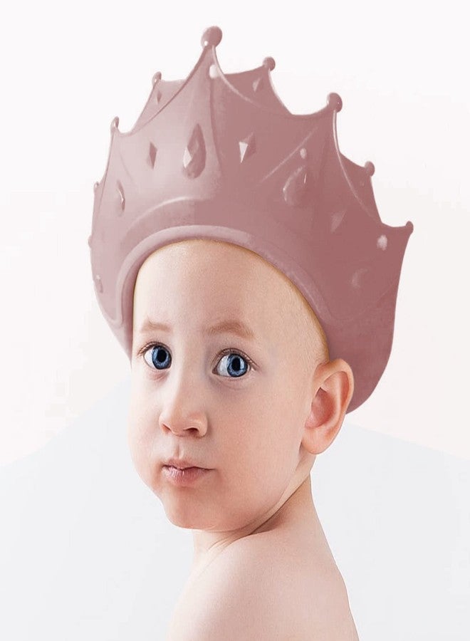 NL TRADERS Baby Shower Cap ,Bath Visor hat for Eye and Ear wash Protection,Adjustable Silicone Bathing Crown Waterproof Shampoo hat for Washing Hair, Shower Bathing Protection Bath Cap for Toddler, Baby, Children. - Image 1