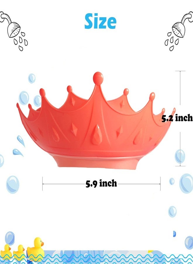 NL TRADERS Baby Shower Cap ,Bath Visor hat for Eye and Ear wash Protection,Adjustable Silicone Bathing Crown Waterproof Shampoo hat for Washing Hair, Shower Bathing Protection Bath Cap for Toddler, Baby, Children. - Image 4