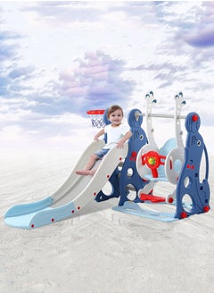 JSAITOYS 3 In 1 Multifunctional Children Slide Swing Indoor Home Baby Combination Set Toy  - Image 1