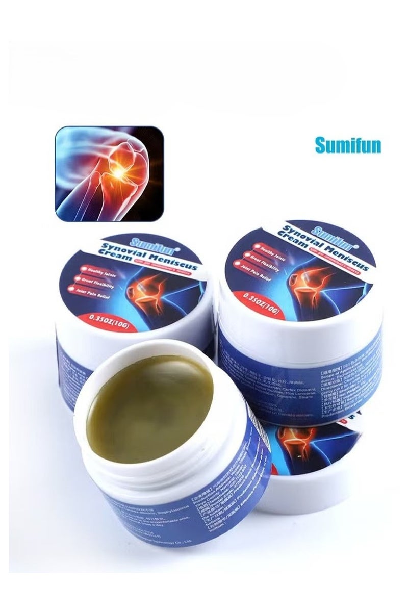 سوميفون 3 قطع كريم الغضروف المفصلي، مرهم لتخفيف الألم، يعزز الحركة والمرونة، يدعم صحة المفاصل، يشجع قوة المفاصل وكثافتها 10 جرام * 3 - Image 1