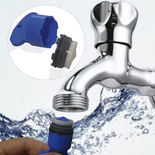 IVYRISE 4 Pack Faucet Replacement Part Insert Filter + 4 Pack Removal Wrench Tool, Aerators Water Saving Flow Restrictor Set for Sink Tap Aerators M16.5 18.5 21.5 24 (4Size) /1.2GPM,1.5GPM,1.8GPM,2.2GPM - Image 5