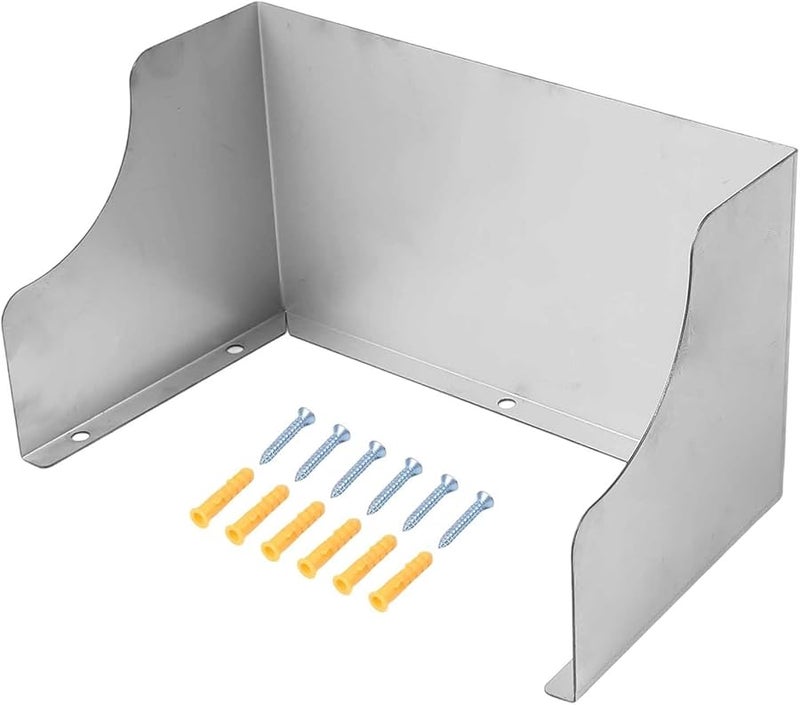 Stainless Steel Waterproof Doorbell Rain Cover Protector Outdoor Switch Shield 205mm - Image 3