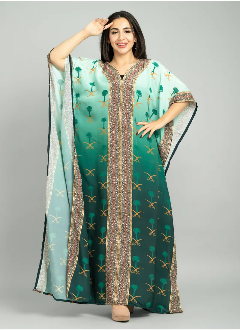 IKKXA Kingdom Pride Dress - Saudi National Day IKN13