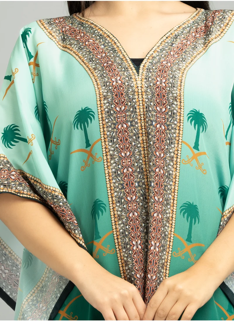 IKKXA Kingdom Pride Dress - Saudi National Day IKN13