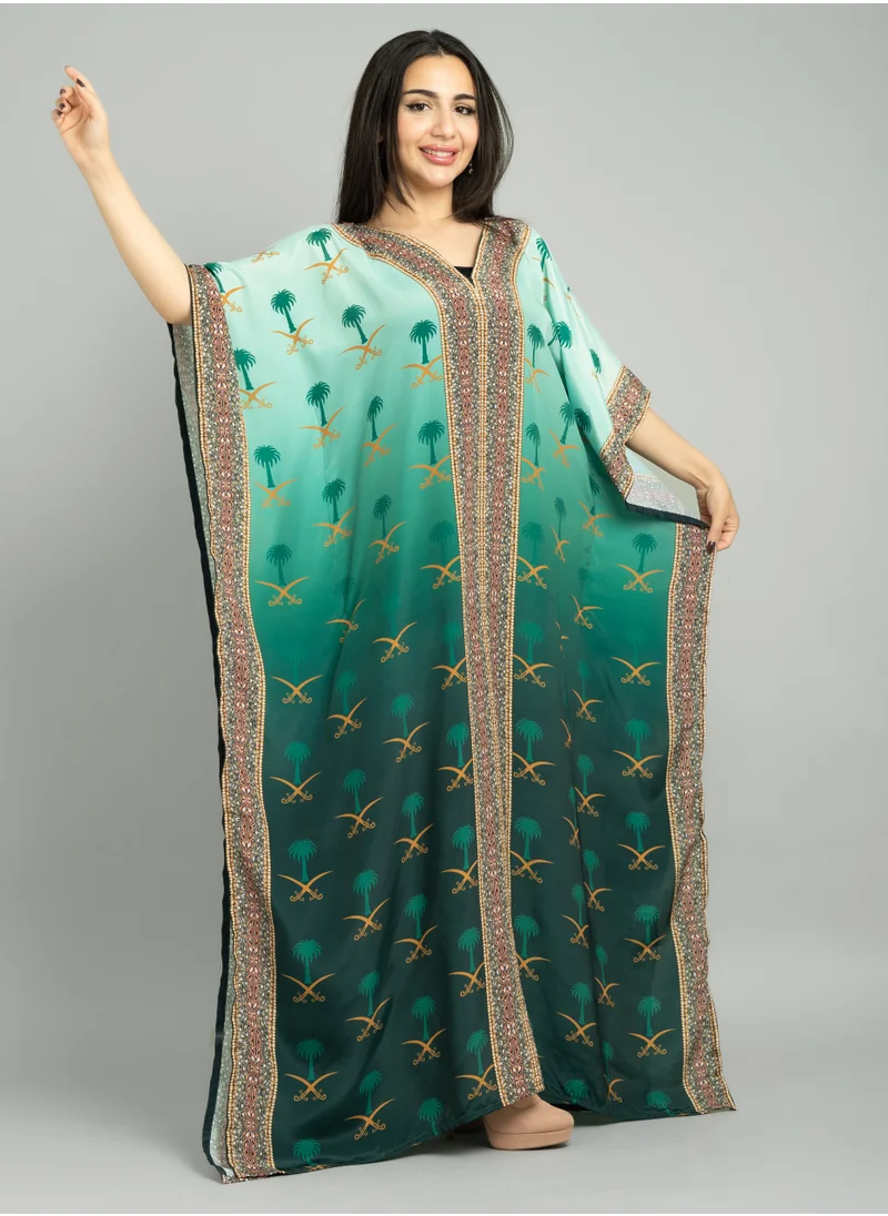 IKKXA Kingdom Pride Dress - Saudi National Day IKN13