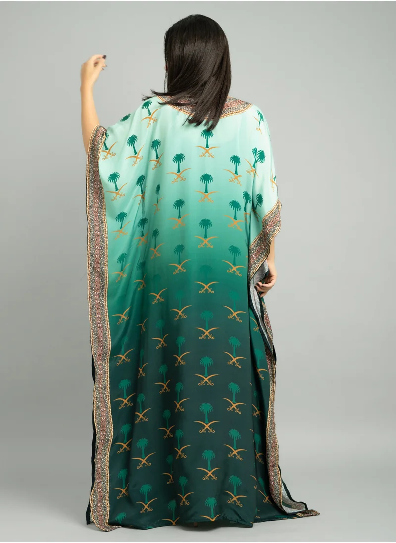 IKKXA Kingdom Pride Dress - Saudi National Day IKN13